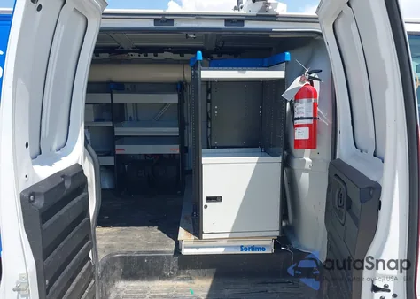 2016 Chevrolet Express 2500 Work Van from USA, damaged, VIN 1GCWGAFF9G1131942